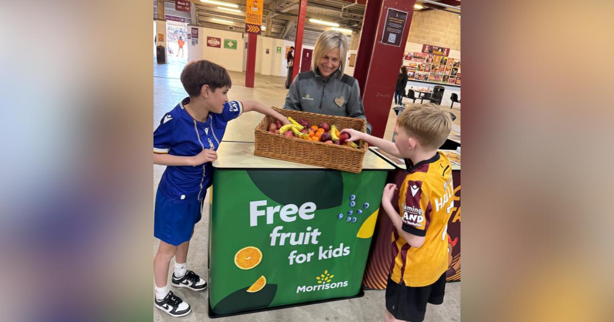Bradford: Aksi Sehat Morrisons Bagi Anak-Anak