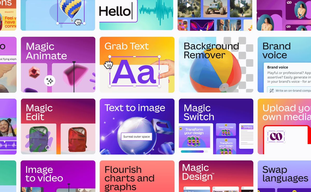 Canva AI: Code, Edit Photos, Build Spreadsheets