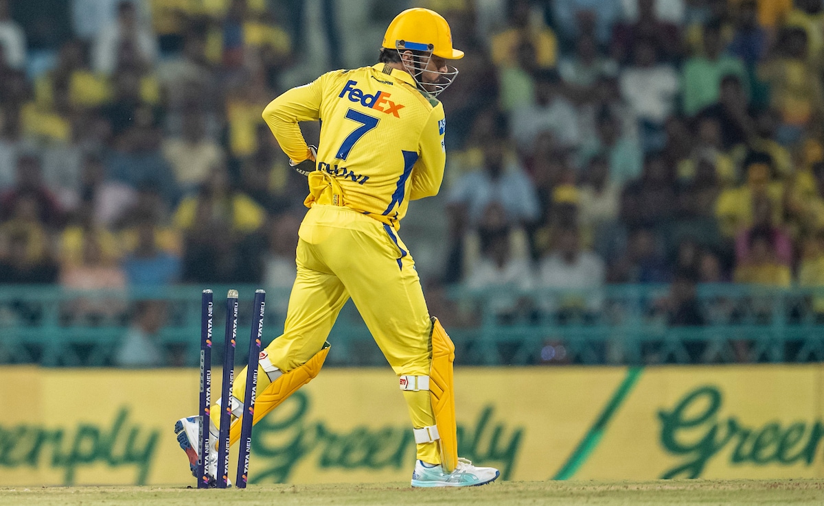 Dhoni's IPL 2025 Run-Out Stunner