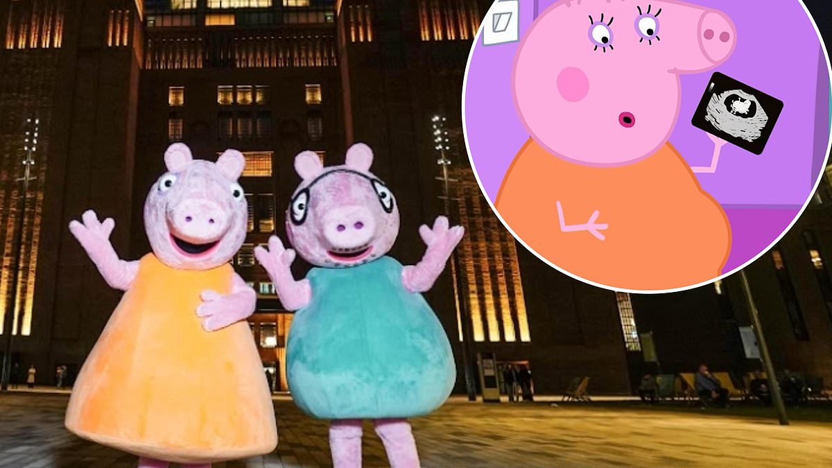 Gender Reveal: Peppa Pig's Family Celebrates