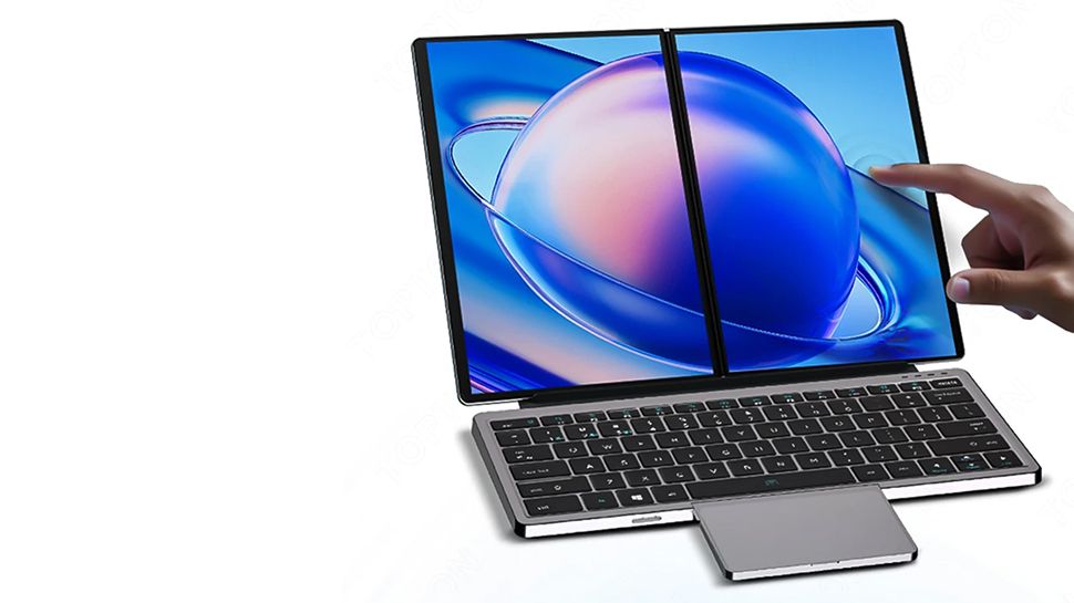 Inovasi Laptop: Touchpad Retraktil Di Layar Ganda