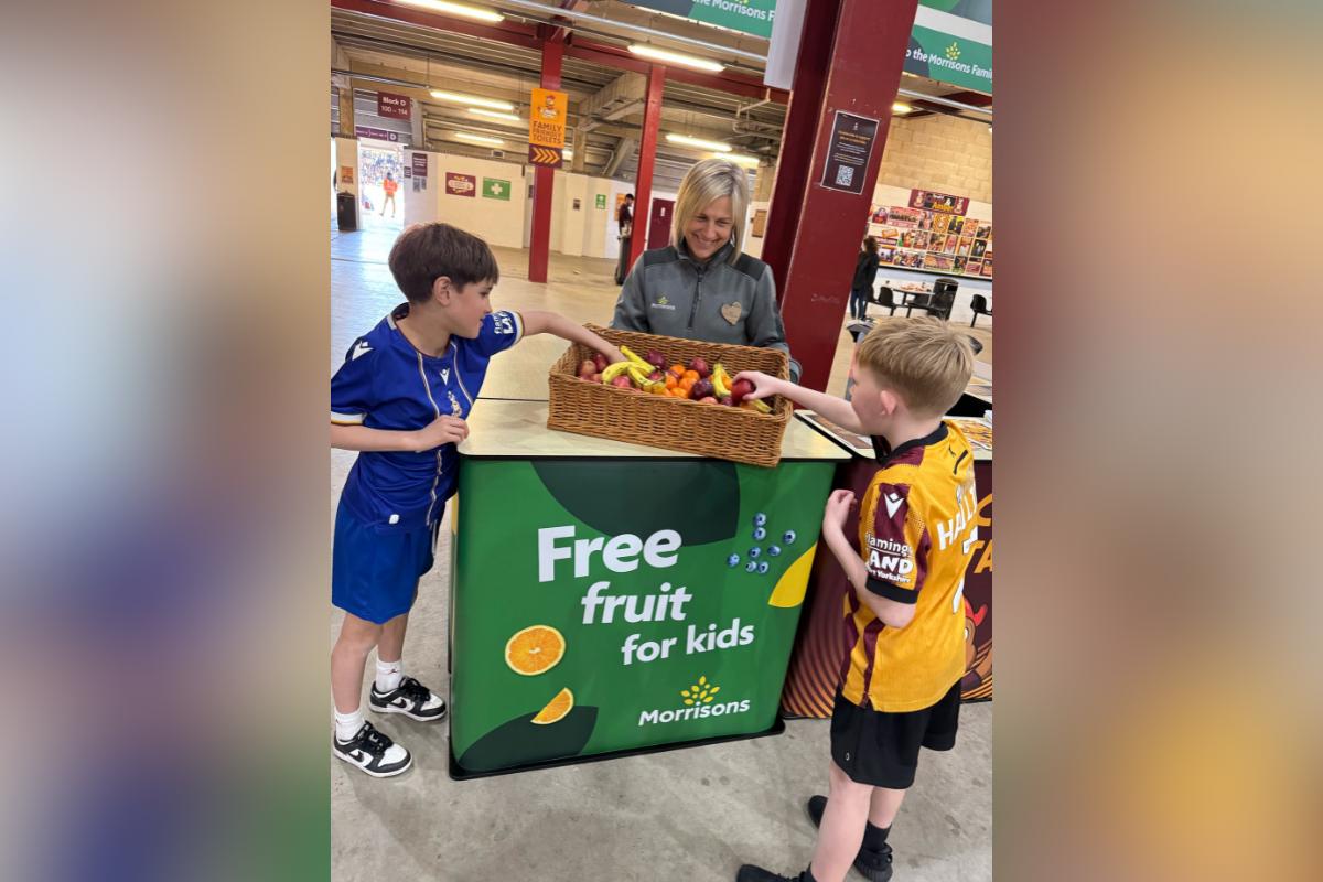 Morrisons: Buah Gratis Untuk Anak Di Bradford