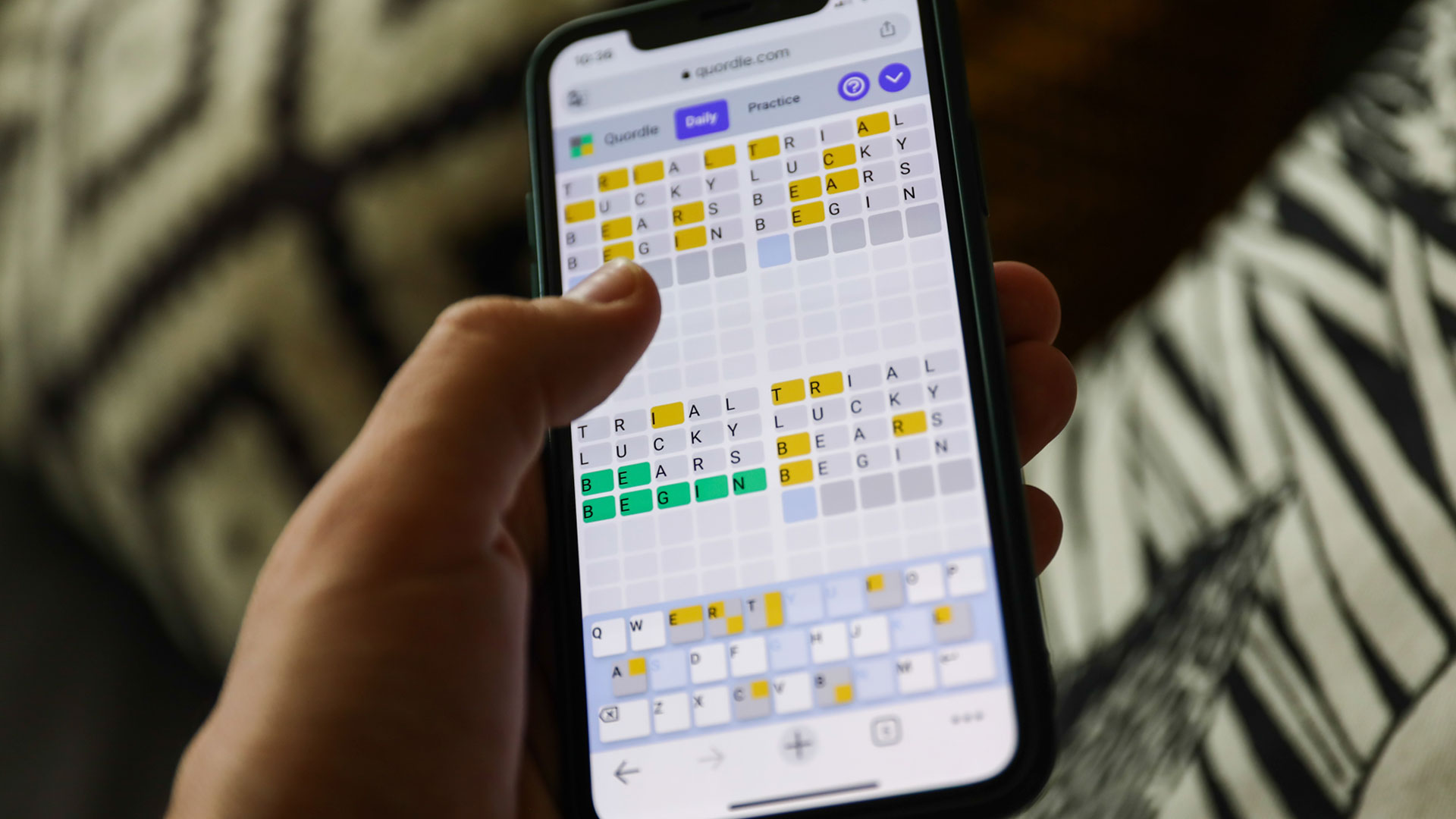 Quordle Hints & Answers: April 20, #1182
