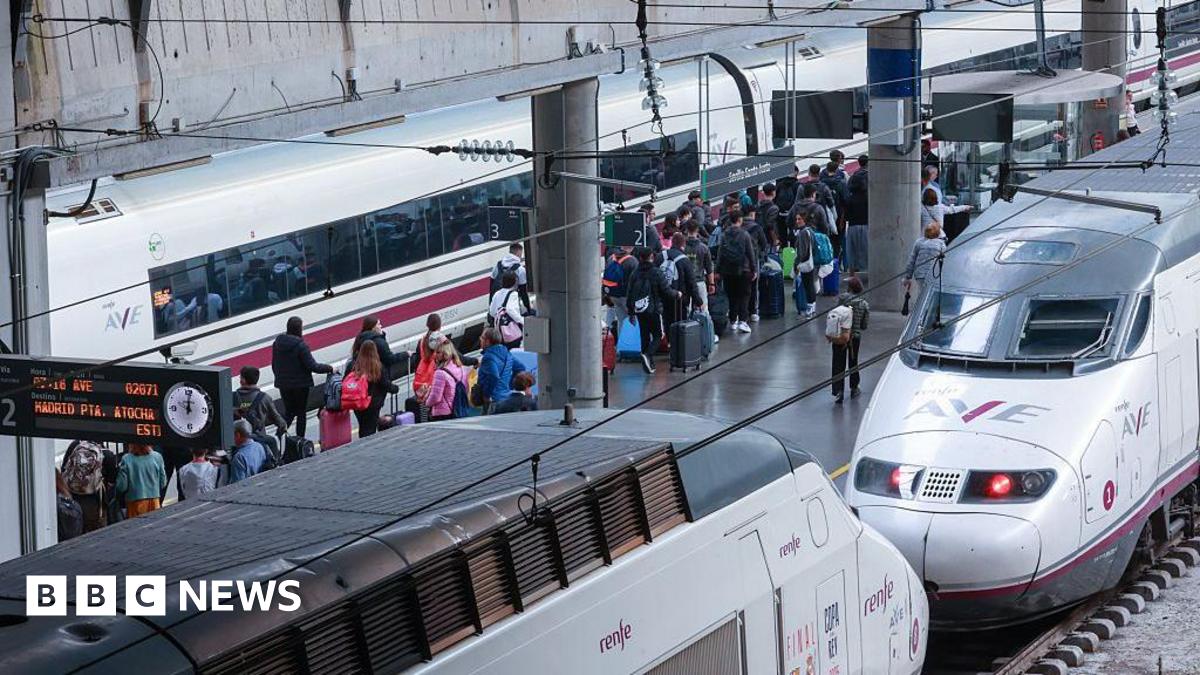 Spanish Rail System Paralyzed: Widespread Cable Thefts
