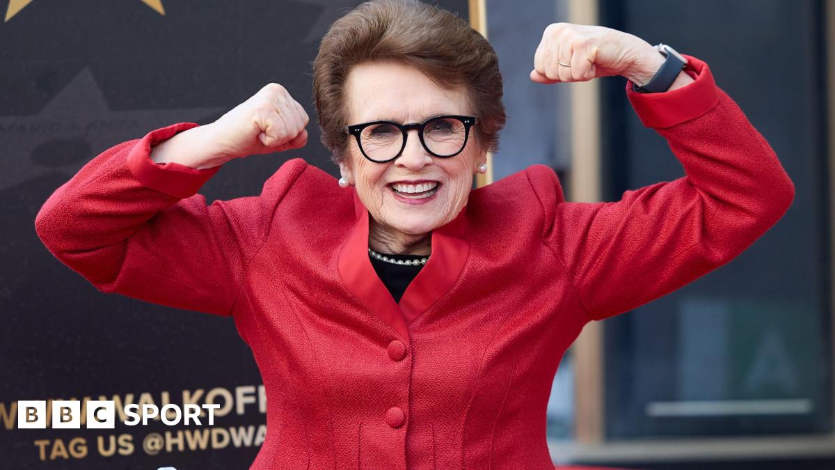 Tennis Legend Billie Jean King Honored