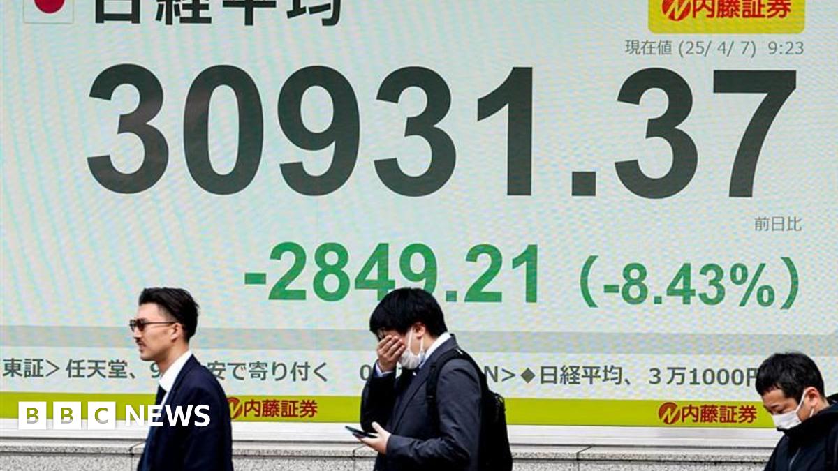 Trump Tariffs: Asian Markets Plunge