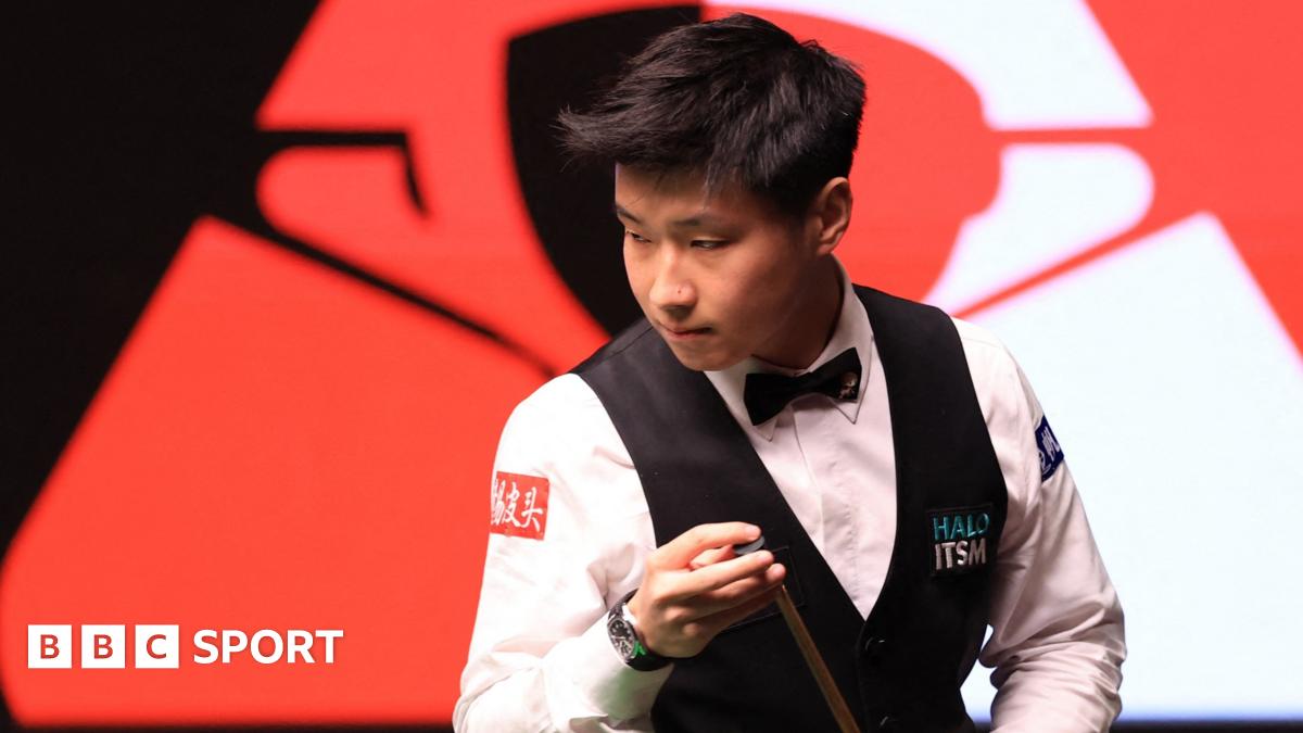 World Snooker 2025 Final: Zhao Xintong Vs Mark Williams LIVE