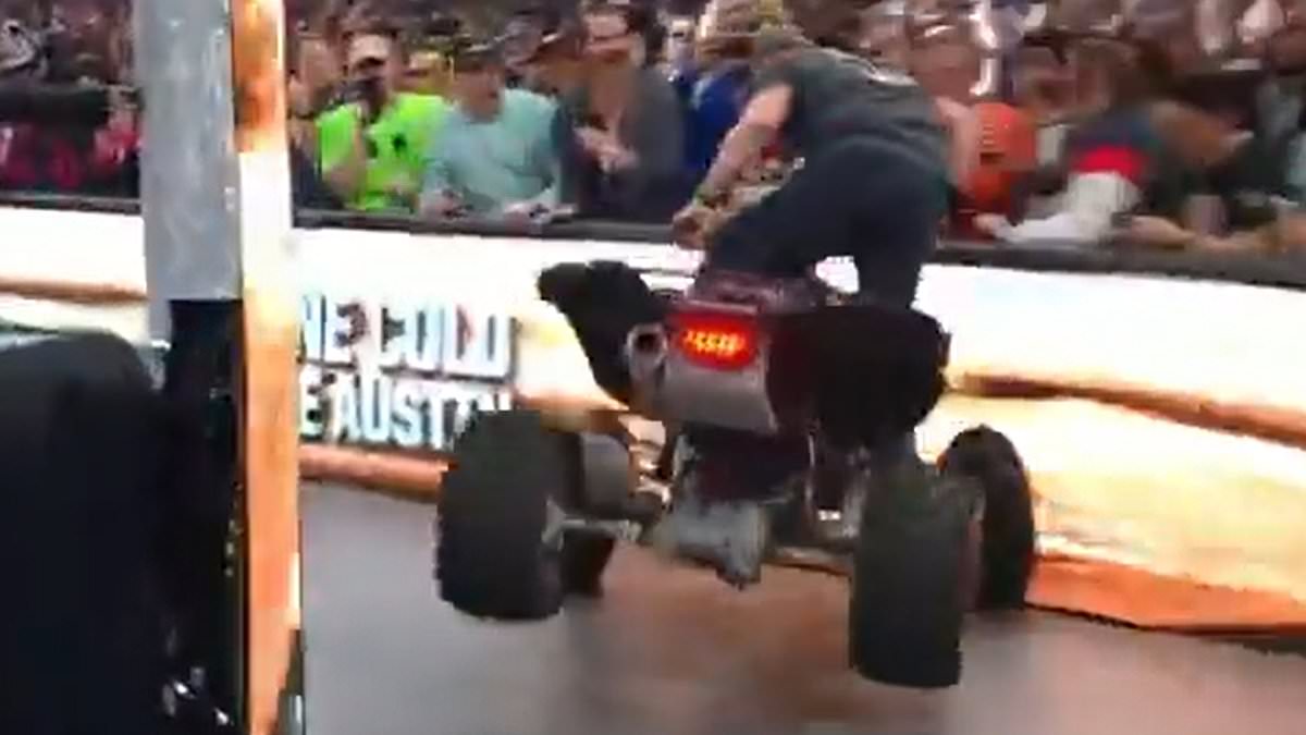 WrestleMania Quad Bike Crash: Steve Austin Injured?